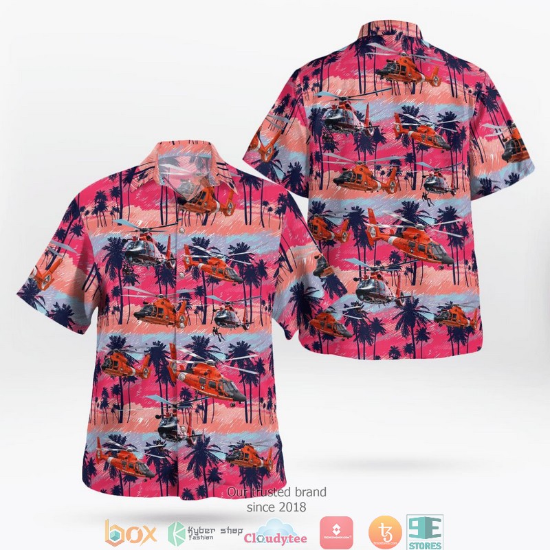 Coast Guard Birthday Hawaiian Shirt