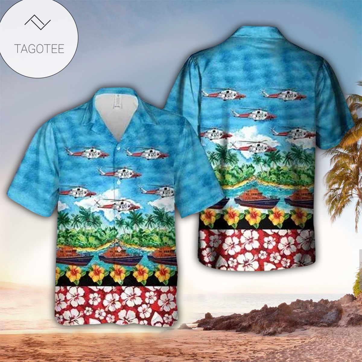 Coast Guard Hawaiian Shirt Perfect Gift Ideas For Coast Guard Lover