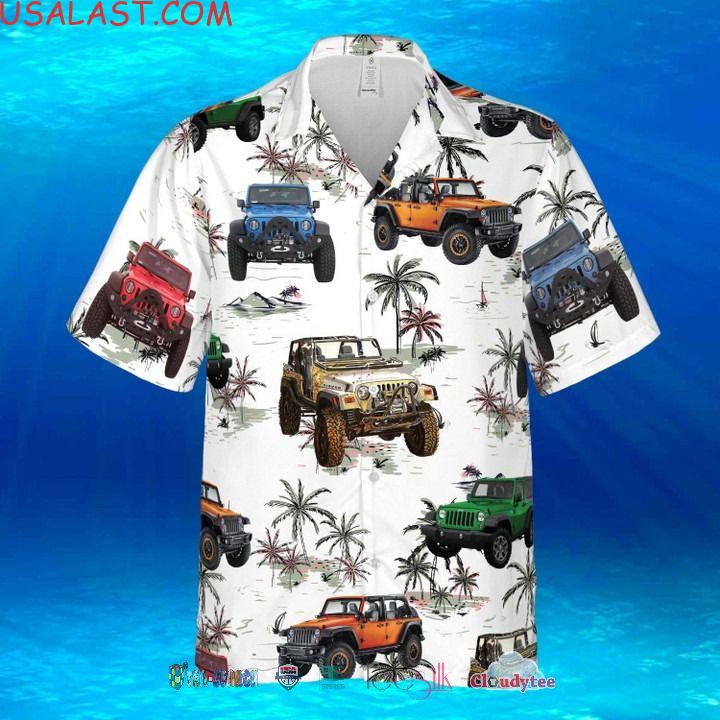 Coconut Tree Beach Background Hawaiian Shirt