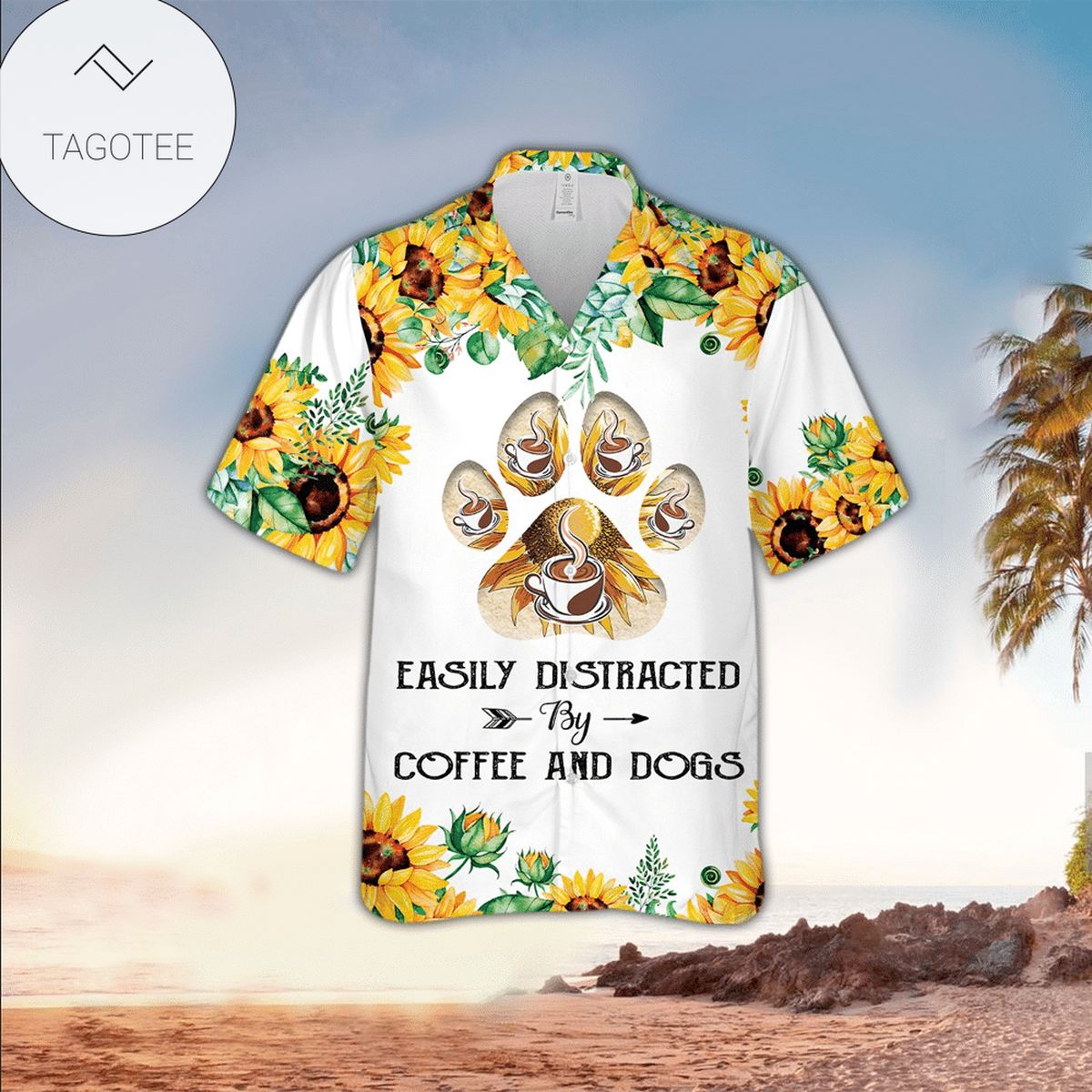 Coconut Beach Tropical Full Printing 2022 Authentic Hawaiian Aloha Shirts