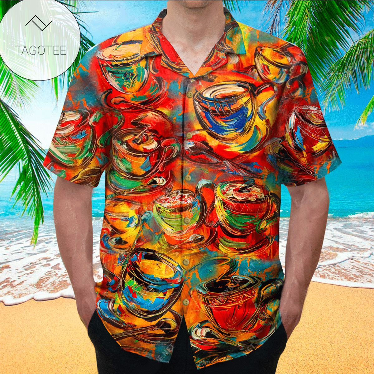 Collingwood Hawaiian Shirt