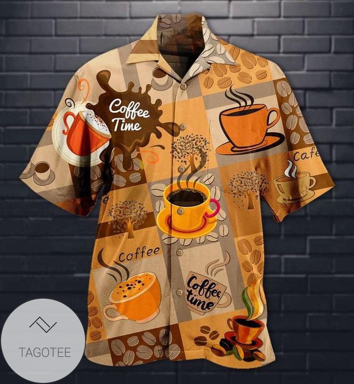 Coffe Hawaiian Shirt For Men Coffe Lover Gifts