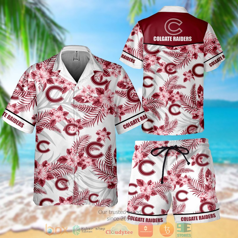 Colgate Raiders Hawaiian Shirt, Short