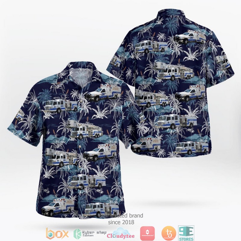 Col of Charleston Cougars Hawaiian Shirt, Short