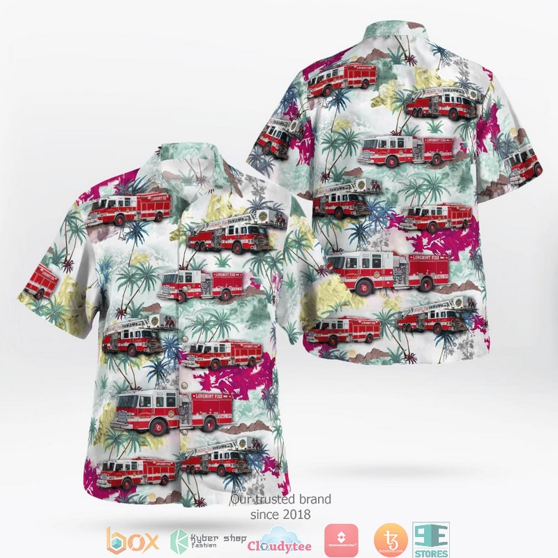 Colorado Grand County EMS Hawaiian shirt