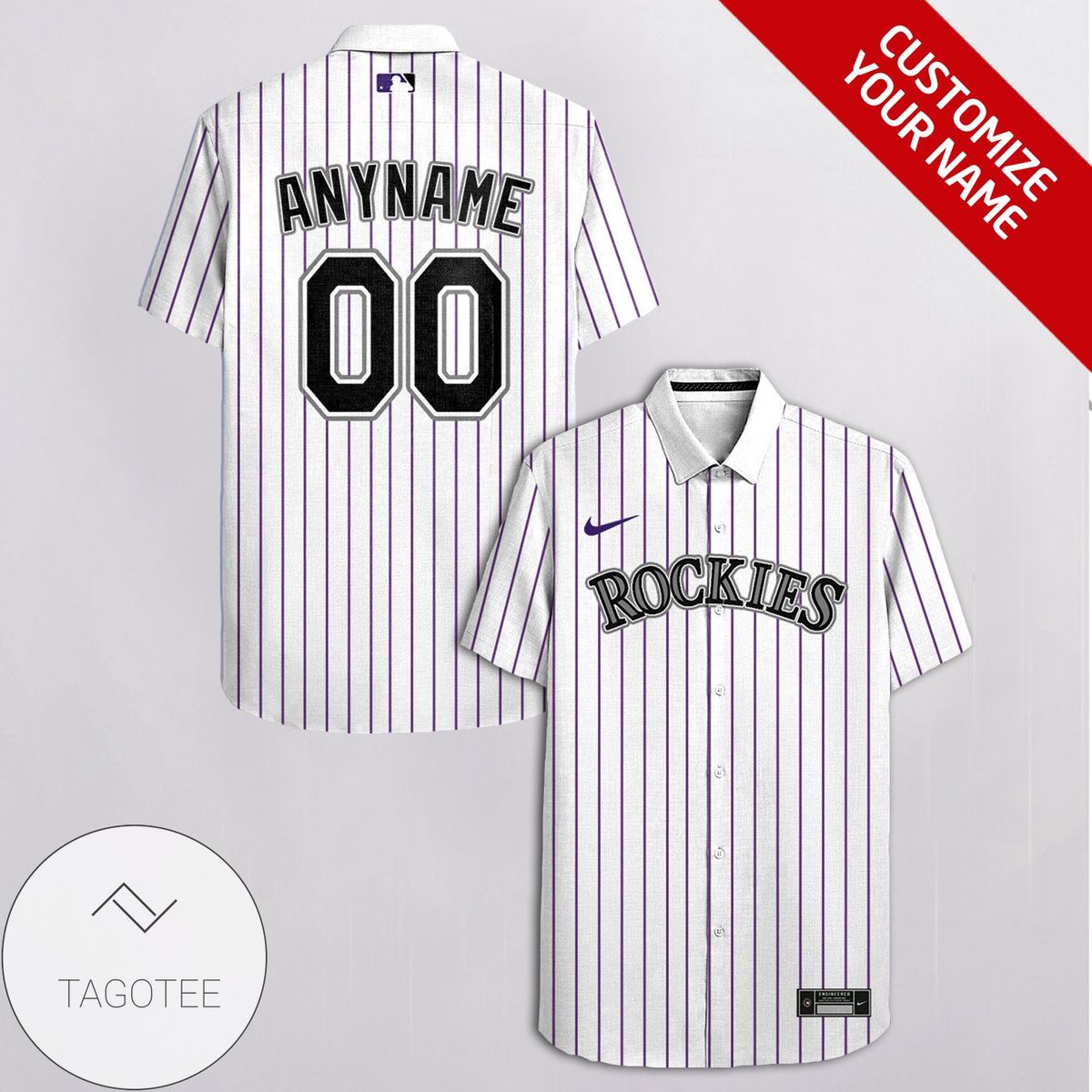 Colorado Rockies –  Personalized Hawaiian Shirt