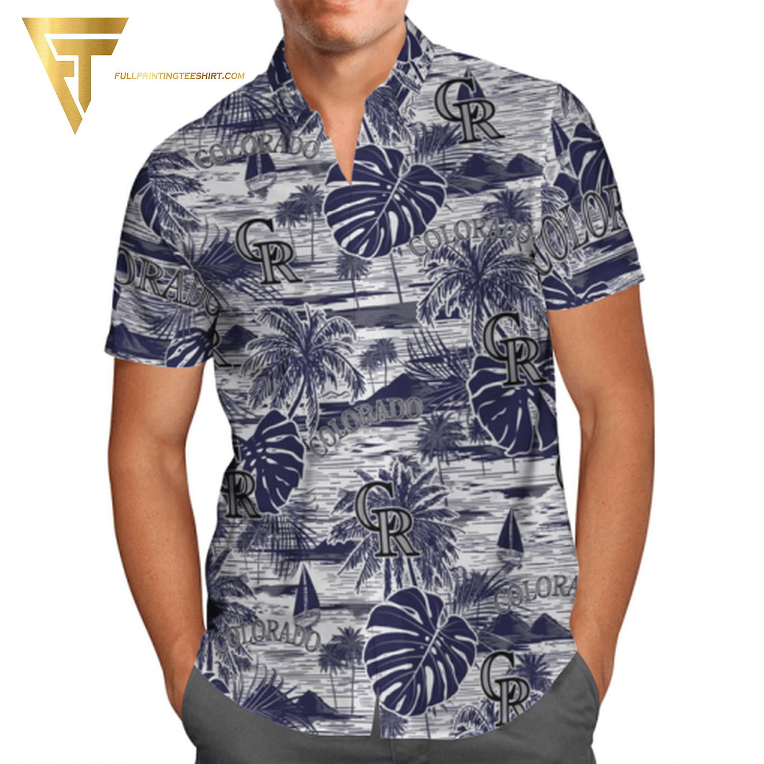 Colorado Rockies Baseball Lover Summer Hawaiian Shirt