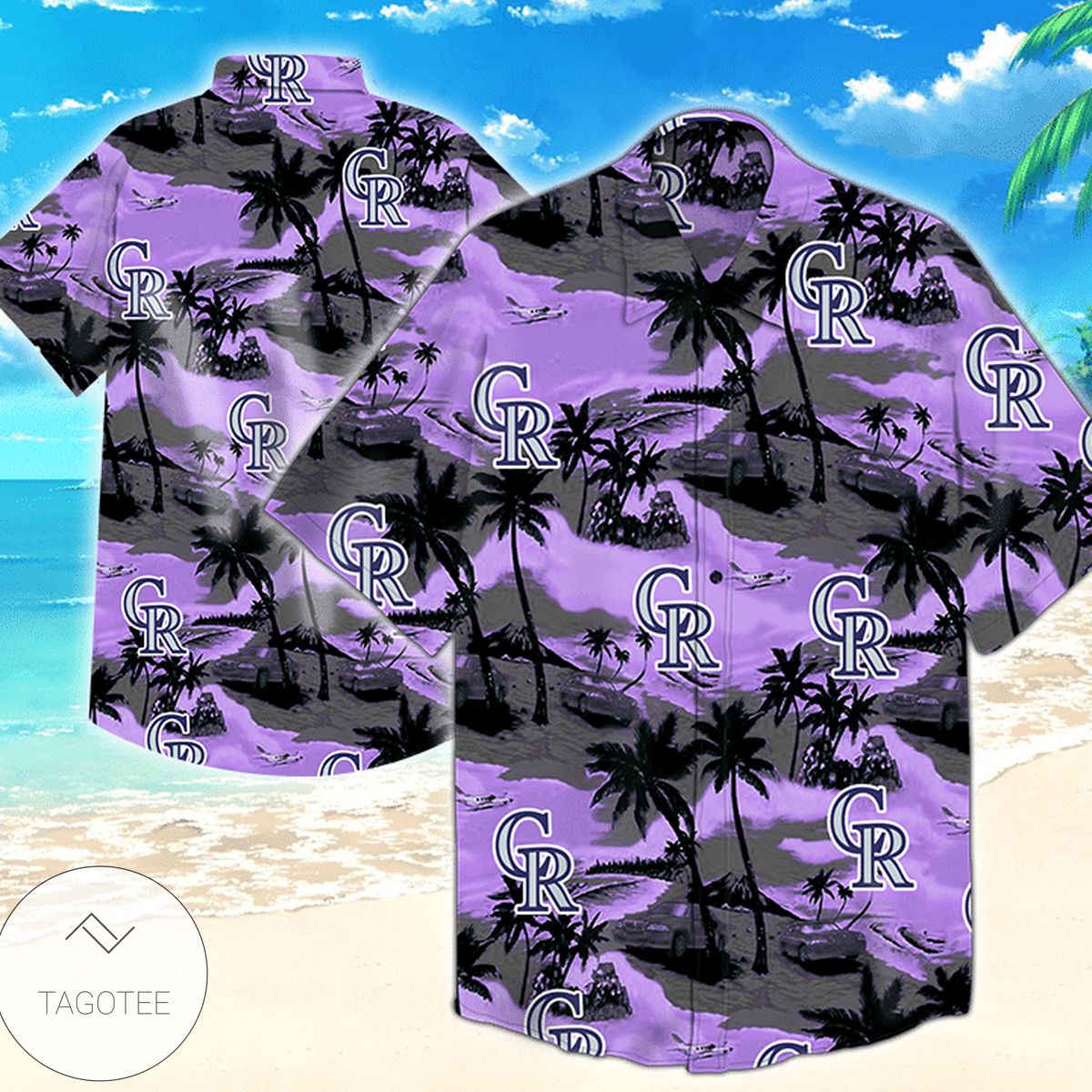 Colorado Rockies Mlb Tommy Bahama Hawaiian Shirt