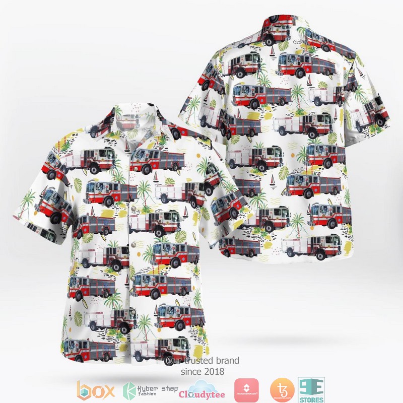 Colorado State Patrol CSP Dodge Charger Hawaiian Shirt