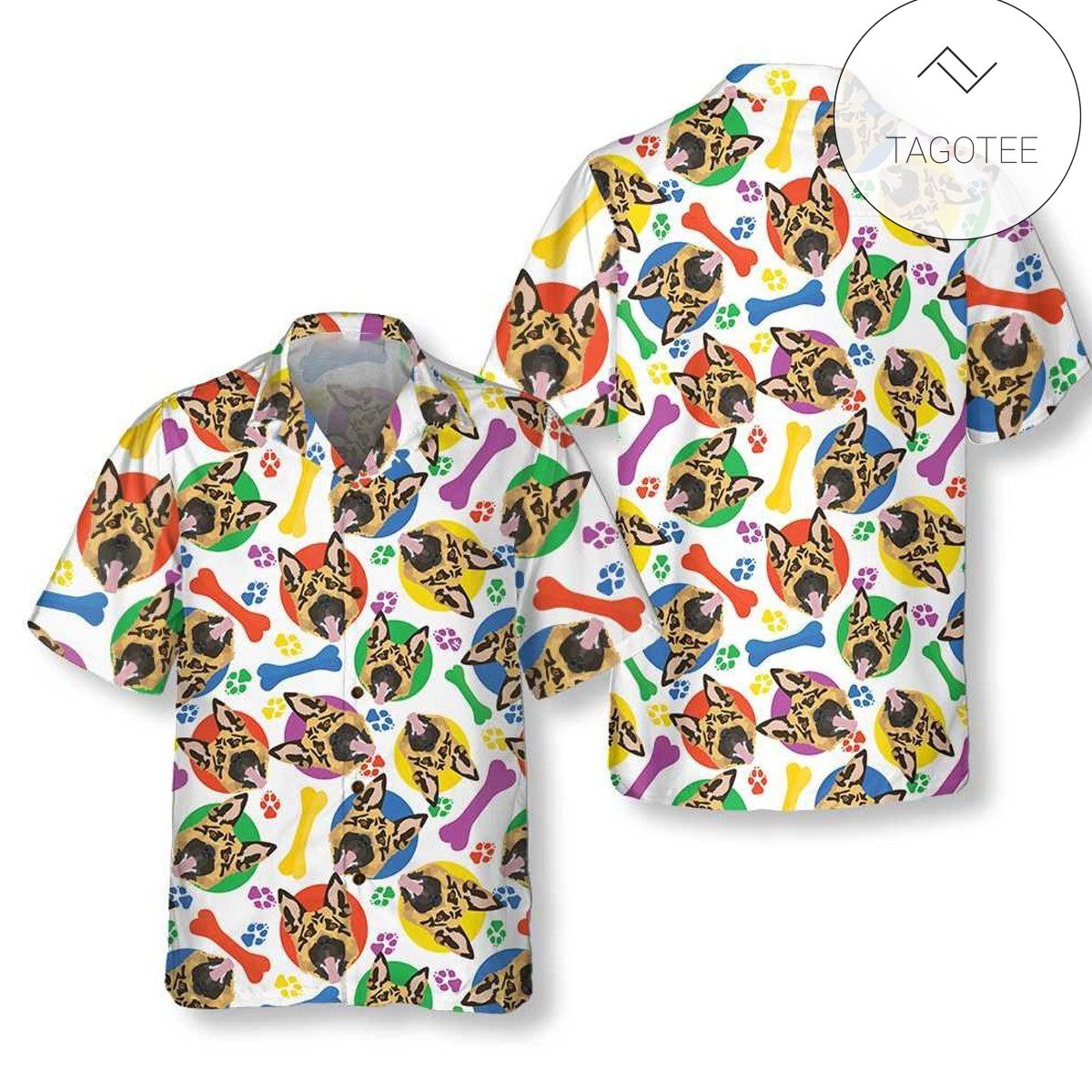 Colorful Basketball Player Art Hawaiian Aloha Shirts