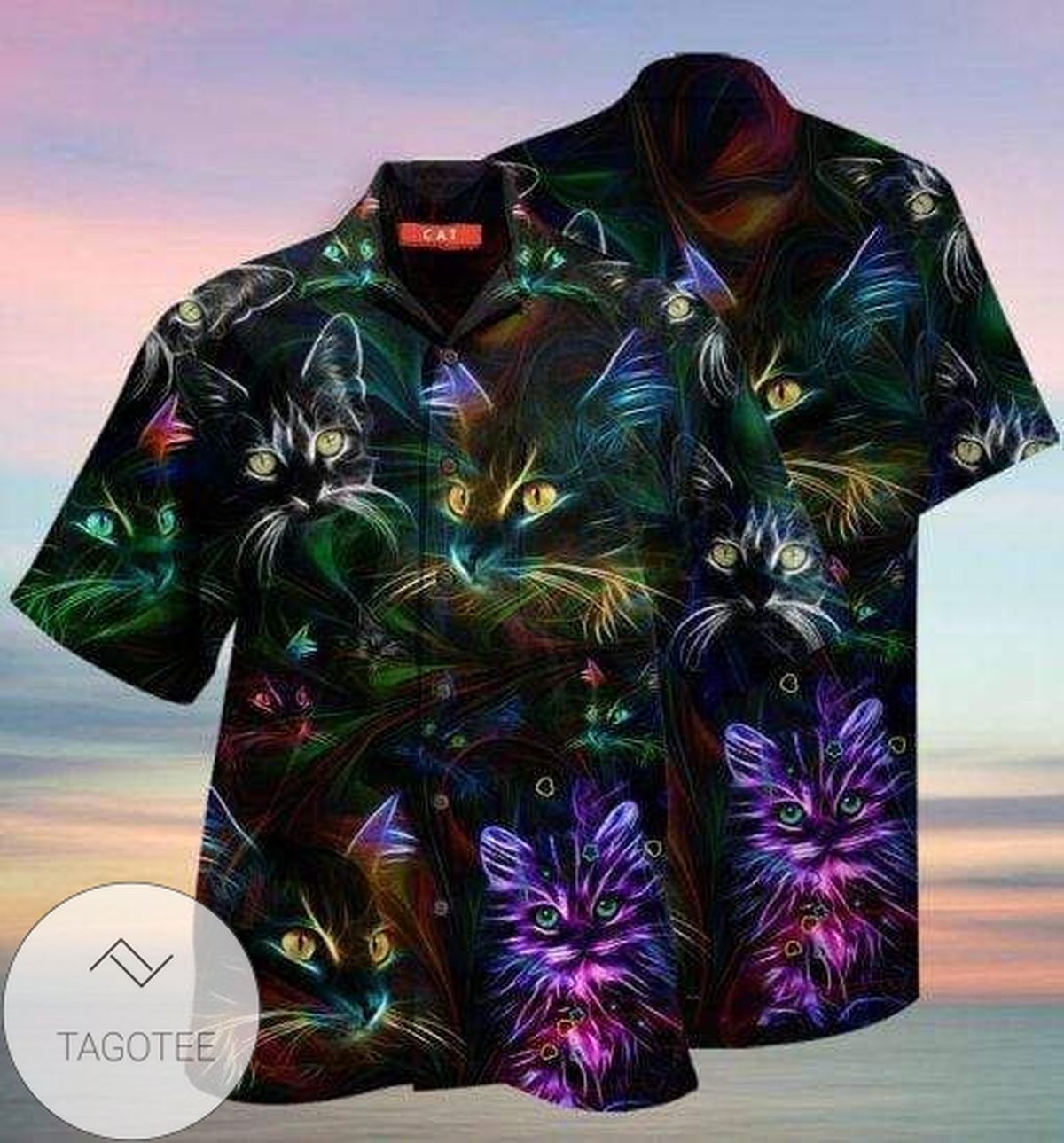 Colorful Cow Hawaiian Shirt