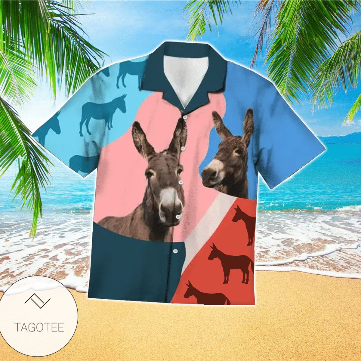 Colorful Cow Hawaiian Shirt