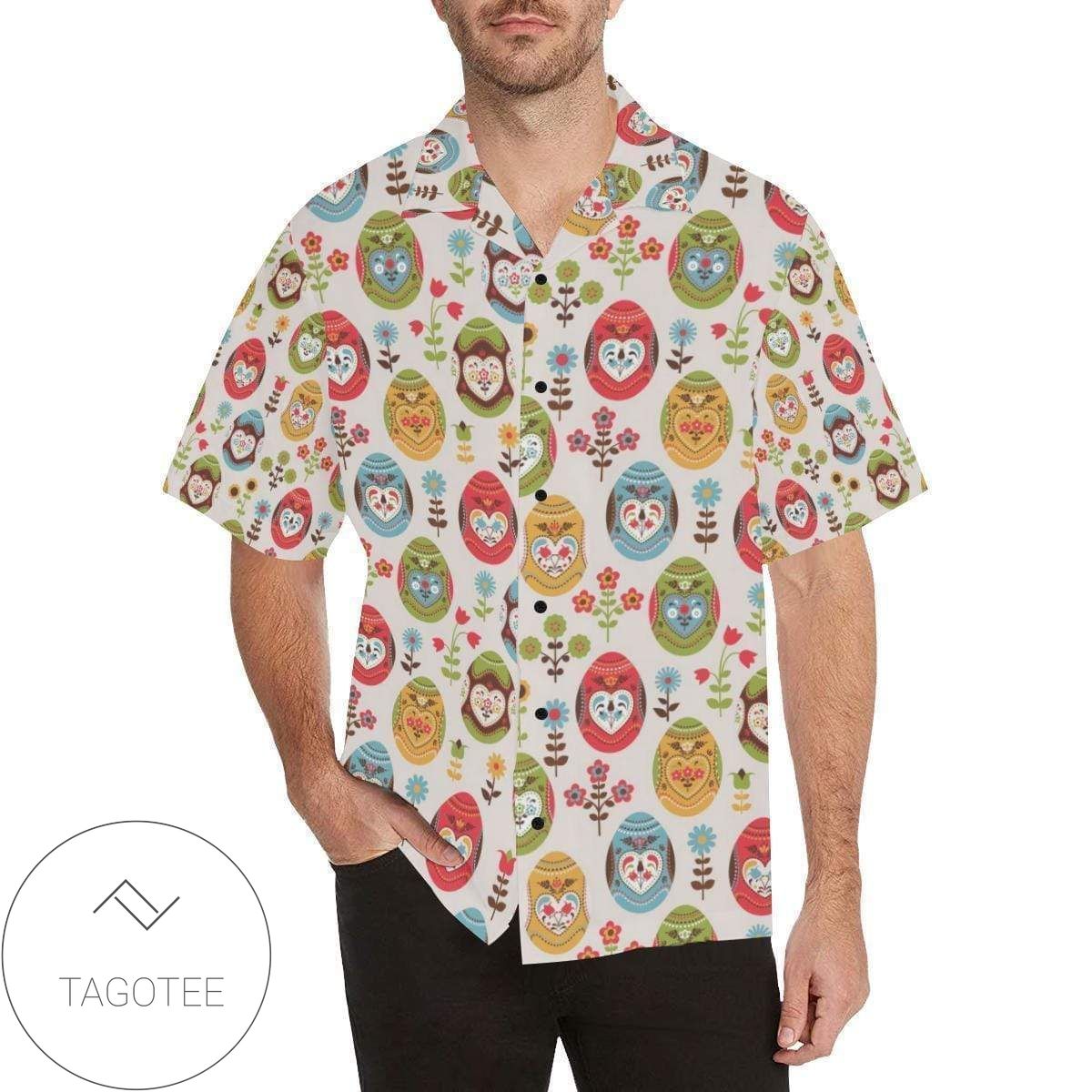 Colorful Evil Skull Hawaiian Shirt