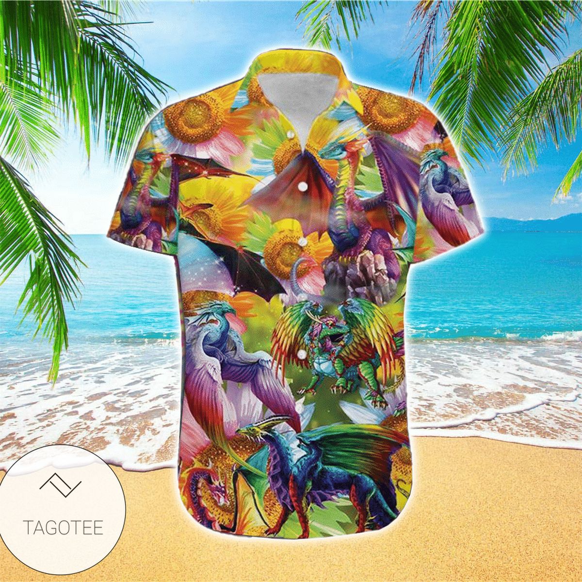 Colorful Guitars Hawaiian Shirt