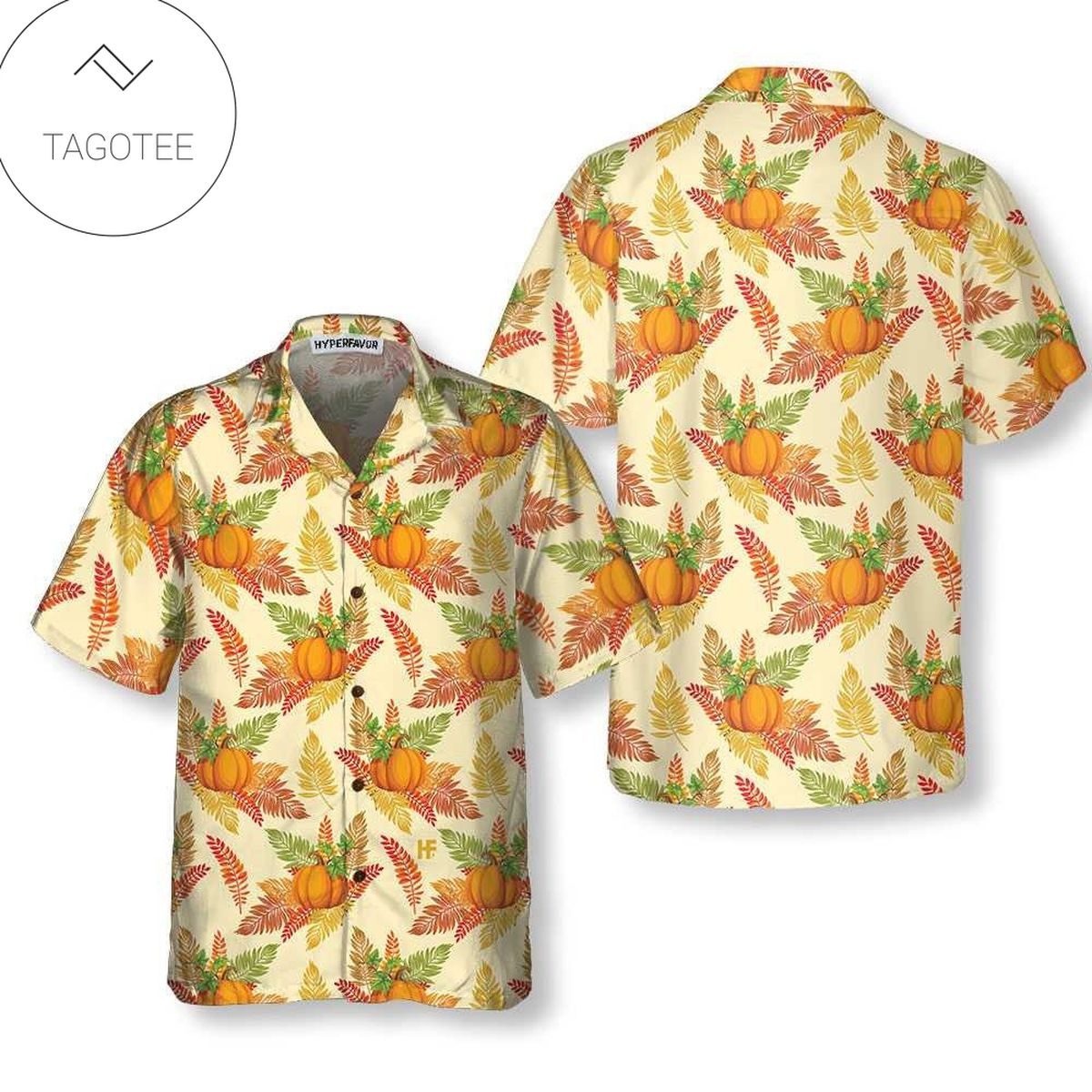 Colorful Las Vegas City American Hawaiian Graphic Print Short Sleeve Hawaiian Shirt