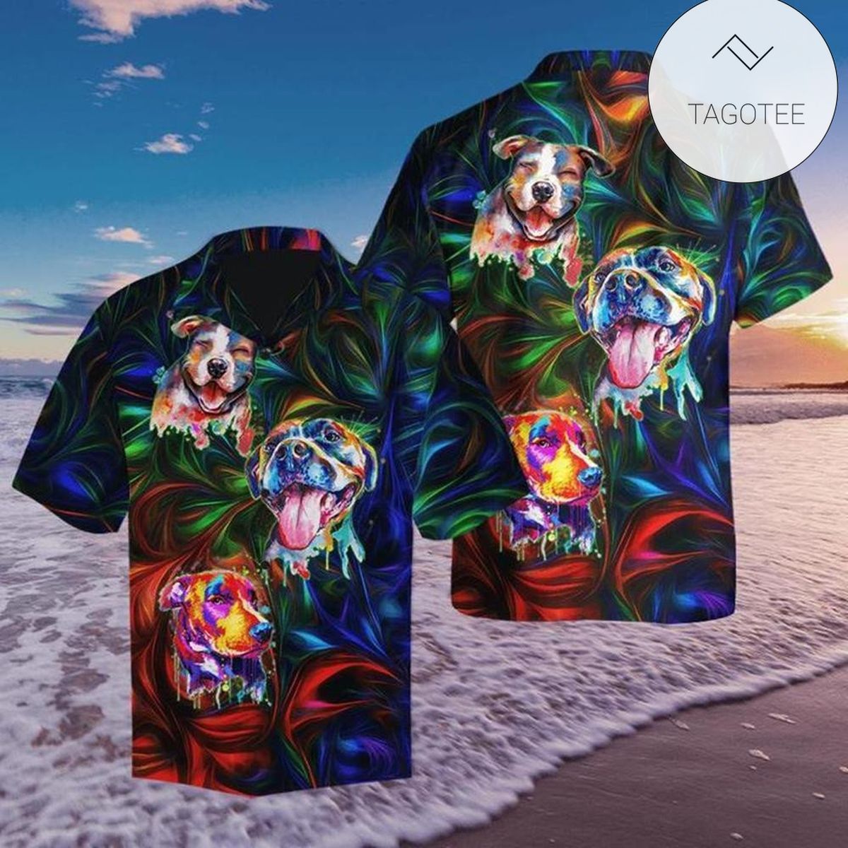 Colorful Piano Glowing Unisex 2022 Authentic Hawaiian Shirts