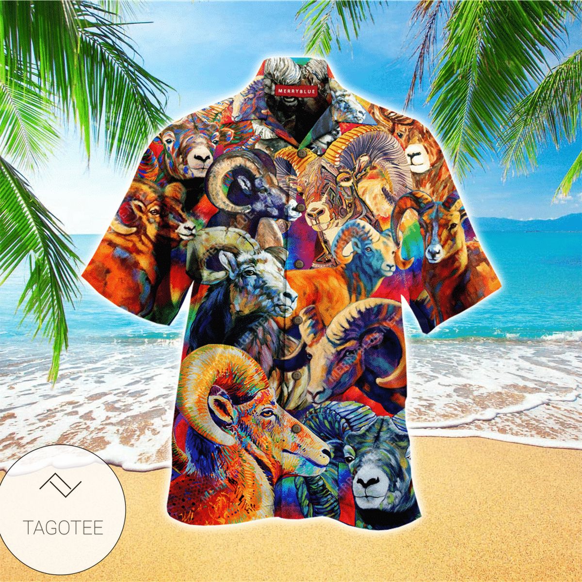 Colorful Vegetables Tropical Green Hawaiian Shirts