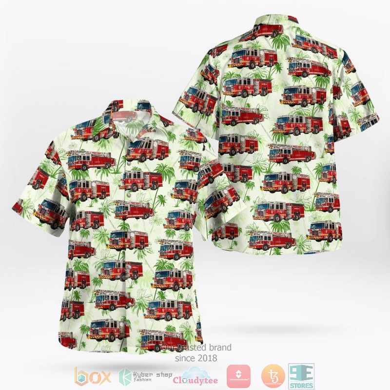 Columbia Heights Northwest Washington D.C District of Columbia Fire and Emergency Medical Services Department – Station 3 â€“ Columbia Hawaiian Shirt