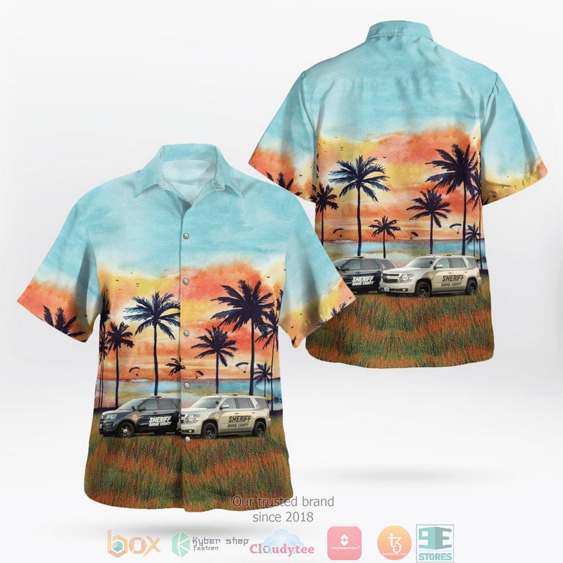 Columbia Hawaiian Shirt, Short