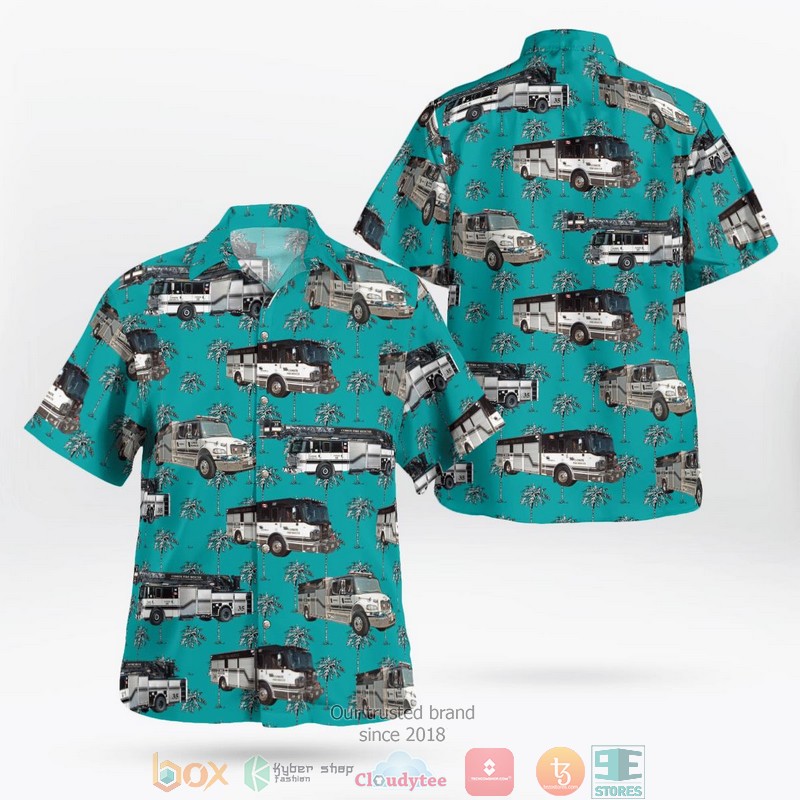 Columbus Ohio MedFlight Hawaiian Shirt