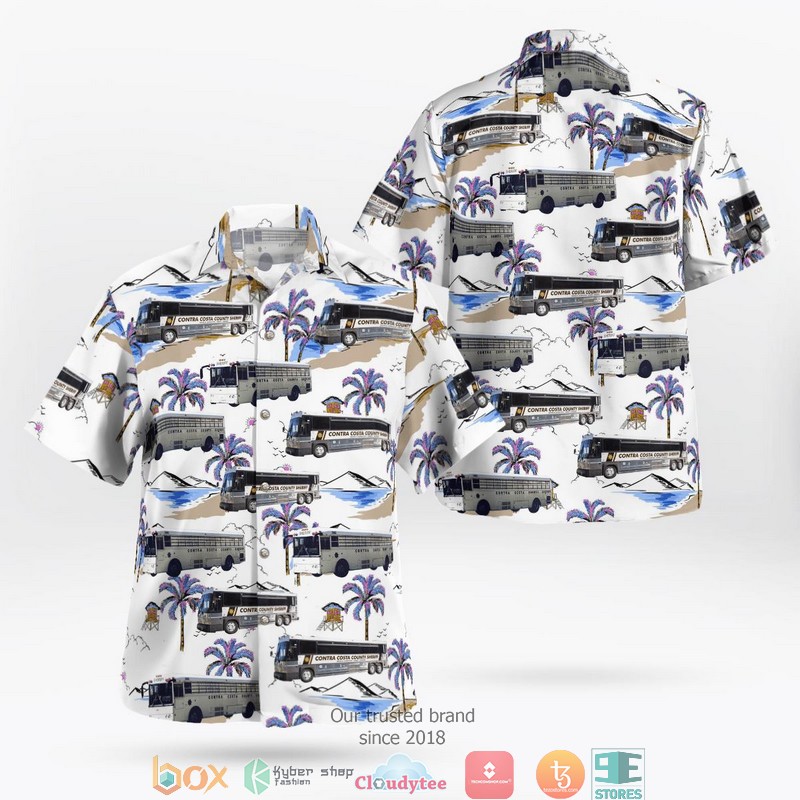 Contra Costa County Sheriff Bell Helicopter Textron Canada Model 407 N408CC Hawaiian Shirt