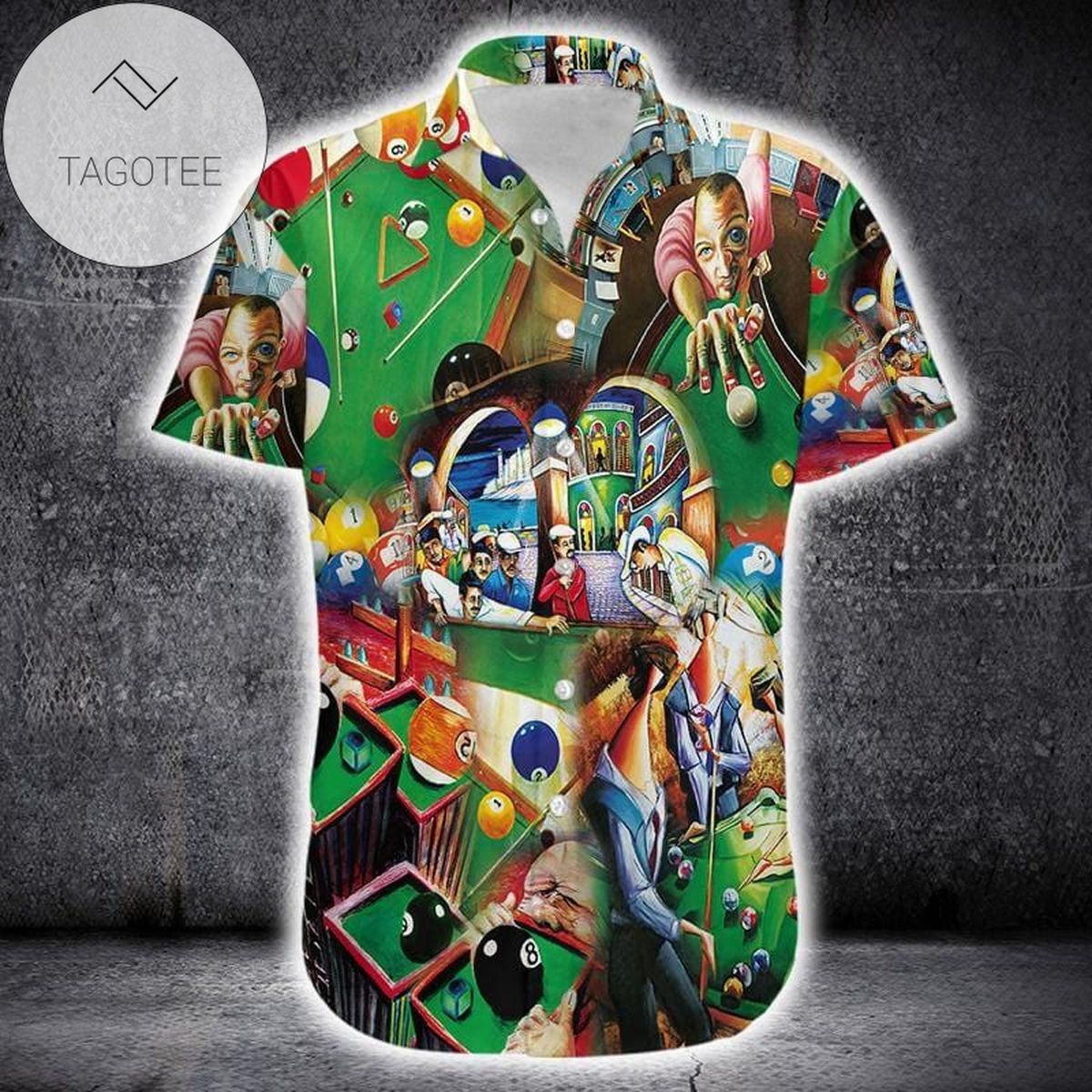 Cool Bowling Fire Water Unisex Hawaiian Shirts