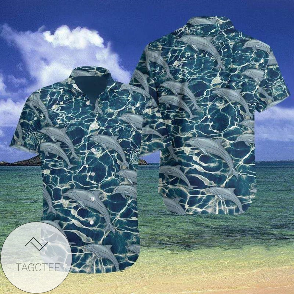 Cool Scary Zombies Pattern Halloween Hawaiian Aloha Shirts