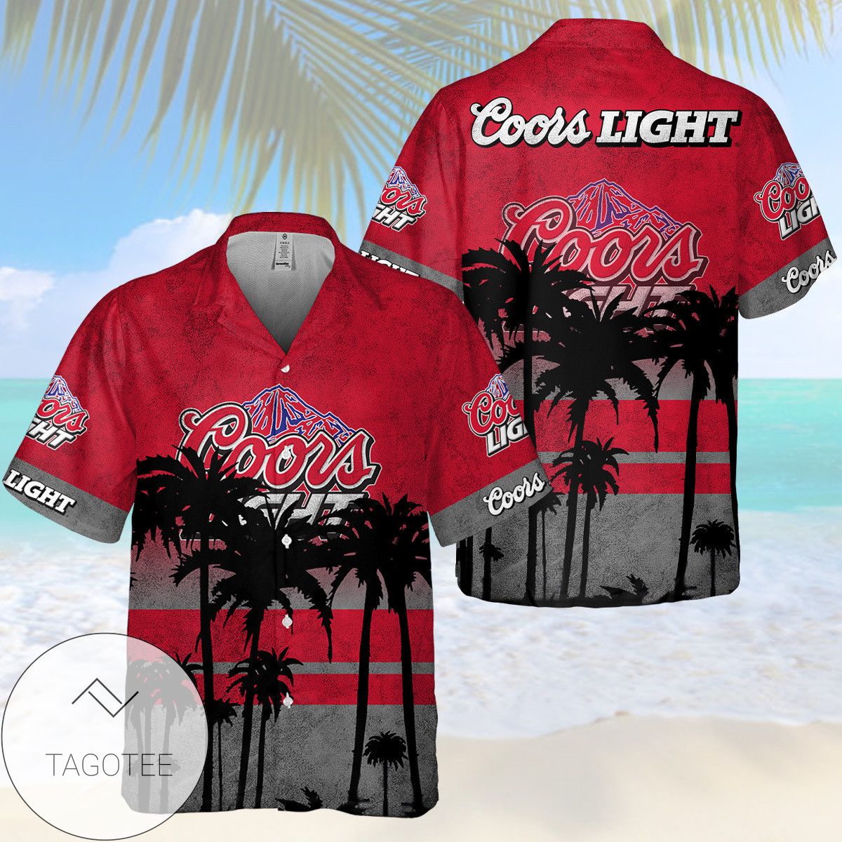 Coors Light All Over Print 3D Hawaiian Shirt