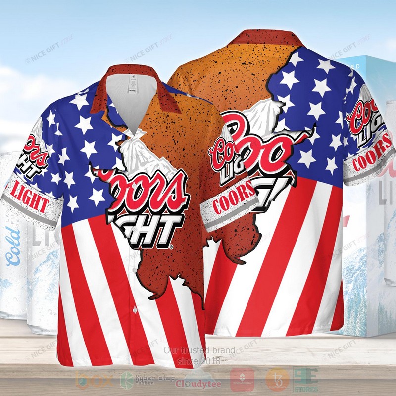 Coors Light 3D Hawaiian Shirt