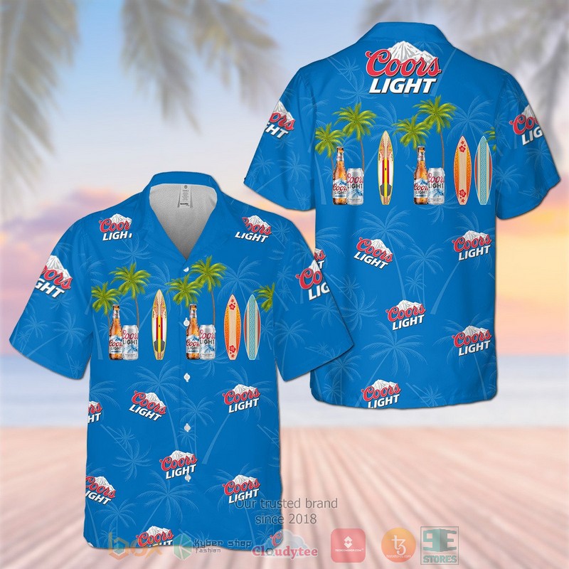 Coors Light Coconut 3D Hawaii Shirt