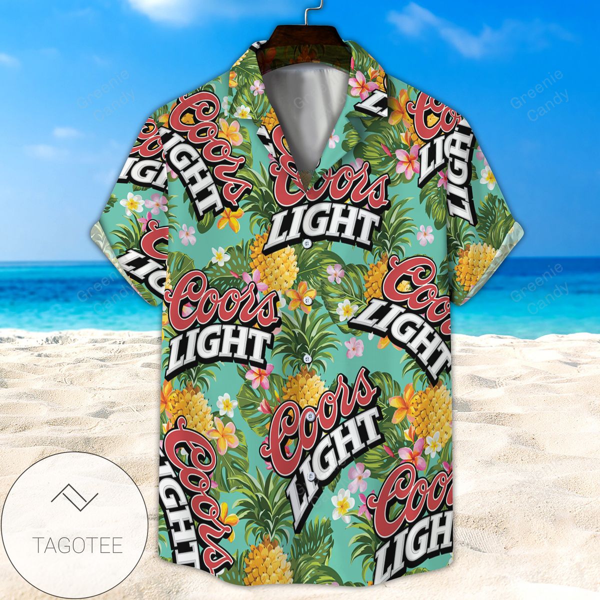 Coors Light Drink More Coors Beer Hawaiian Shirt