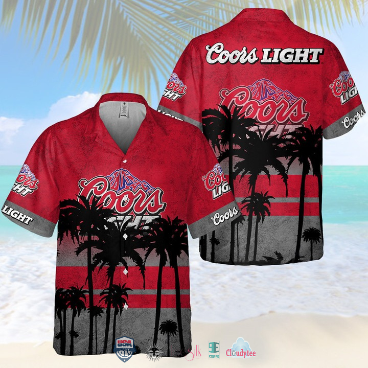 Coors Light Surfing Hawaiian Shirt