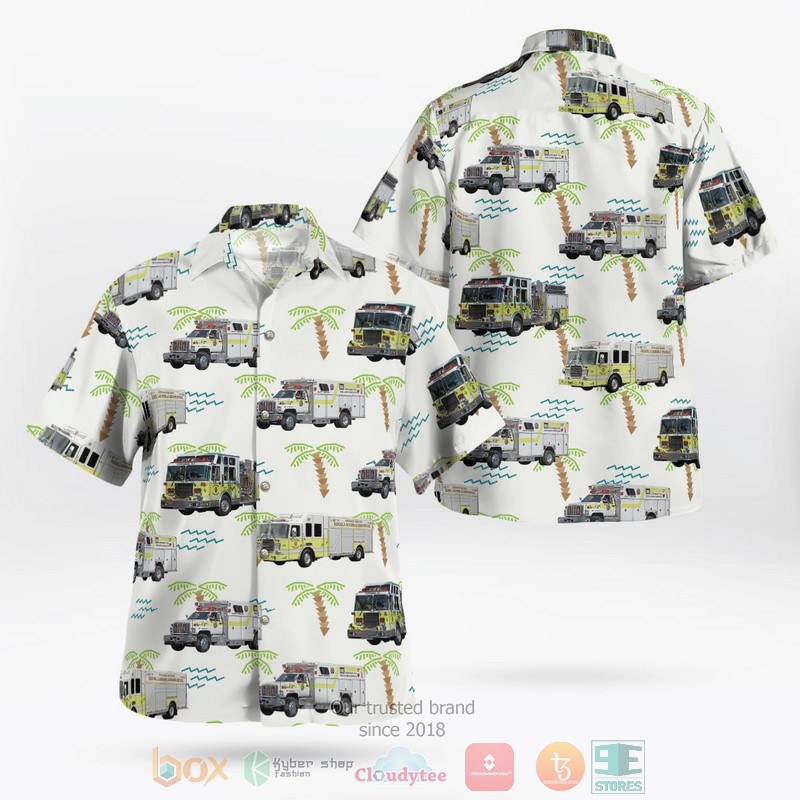 Copperas Cove Bell County Texas Copperas Cove Fire Department 3D Hawaii Shirt