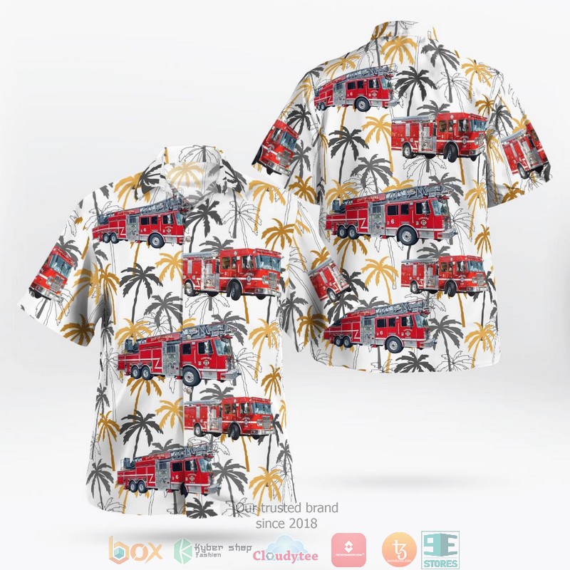 Corning Fire Department New York Hawaii 3D shirt