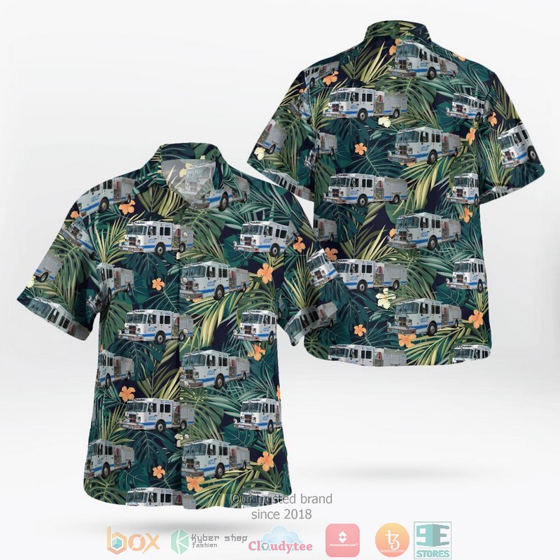 Cote Saint-Luc EMS Cote Saint-Luc QC Canada Quebec Hawaiian Shirt