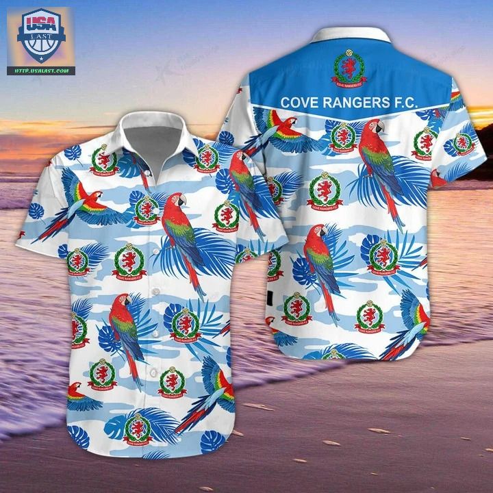 Cove Rangers F.C Parrot Hawaiian Shirt