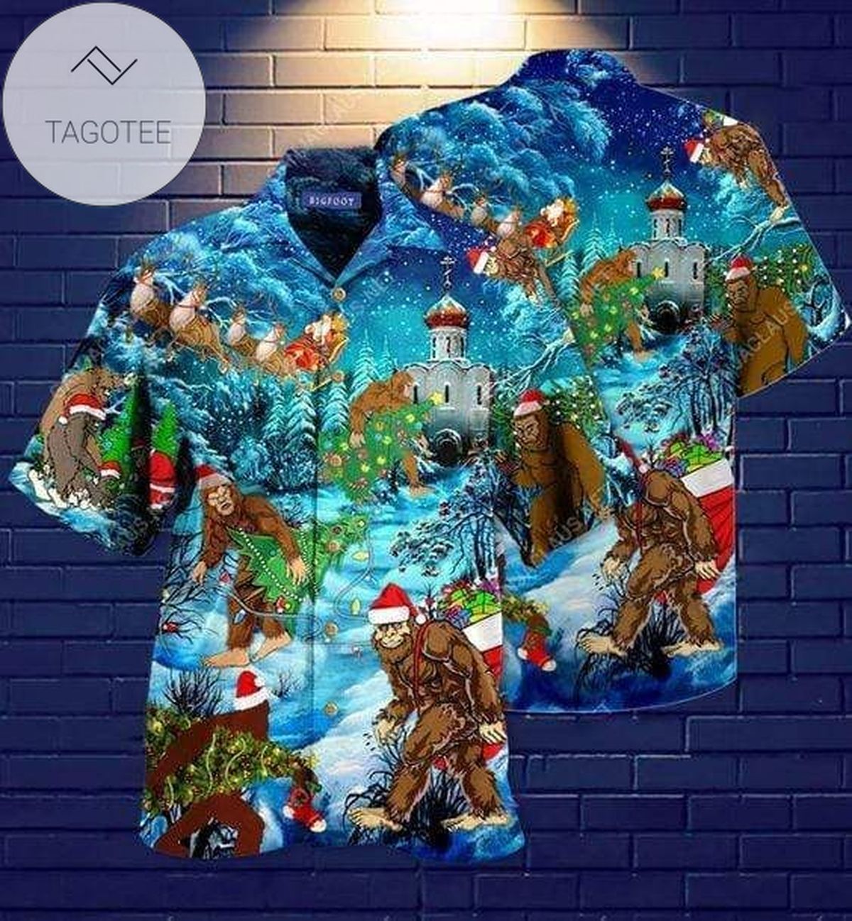 Cover Your Body With Amazing 2022 Authentic Hawaiian Shirts Christmas Drinking Beer With Santa Claus Dh