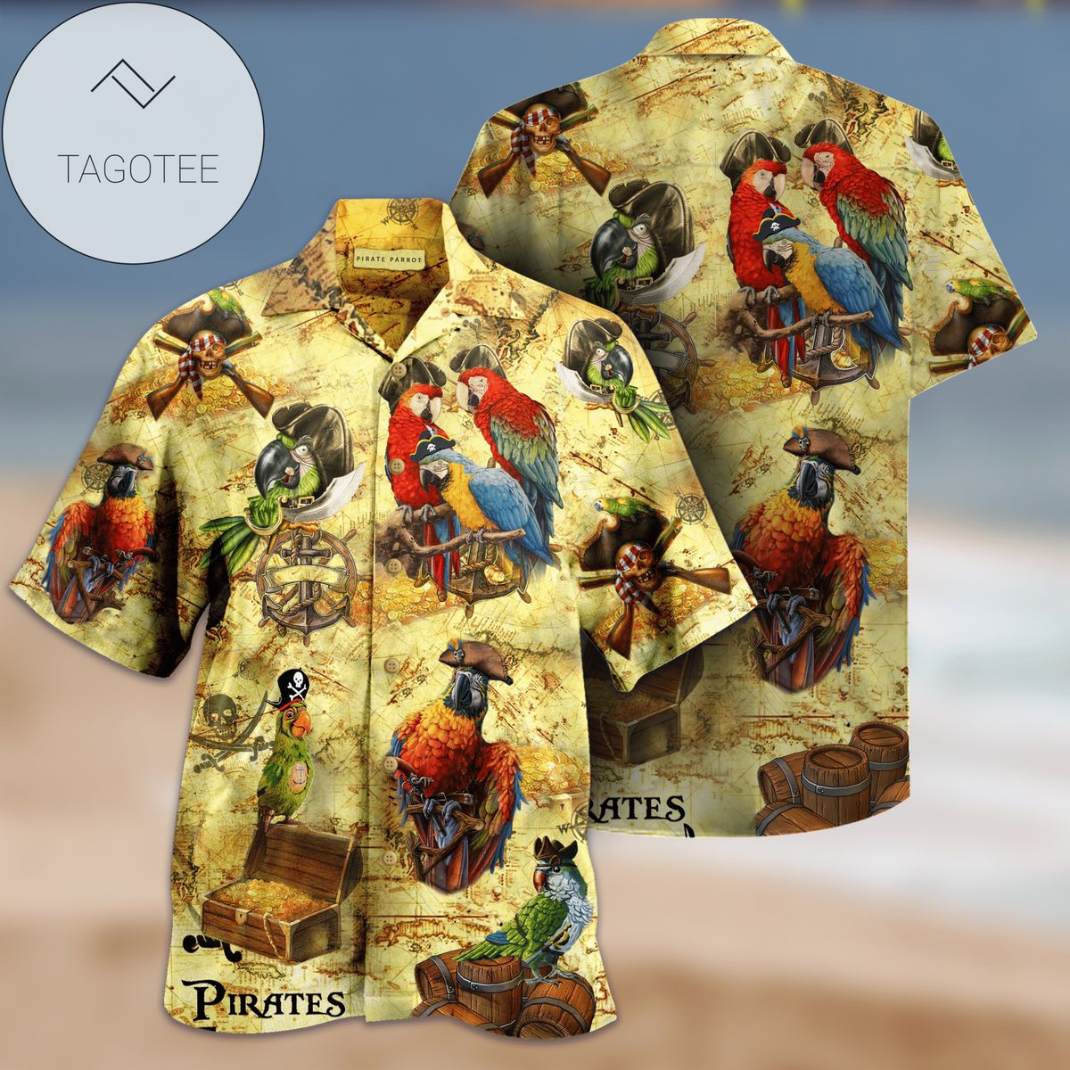 Cover Your Body With Amazing Amazing Pirate Ship Unisex Authentic Hawaiian Shirt 2022