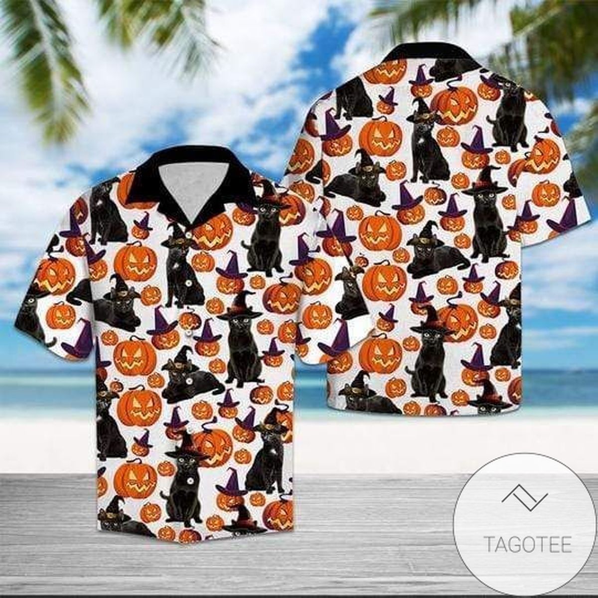 Cover Your Body With Amazing Black Cat Ew People Hawaiian Aloha Shirts H