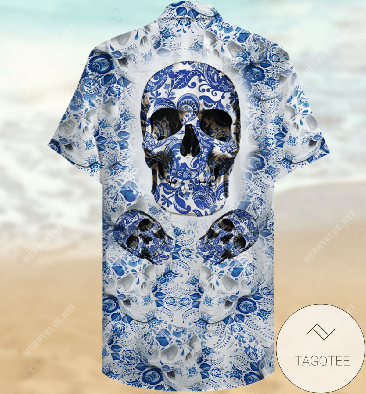 Cover Your Body With Amazing Bling Skull And Wine Hawaiian Aloha Shirts