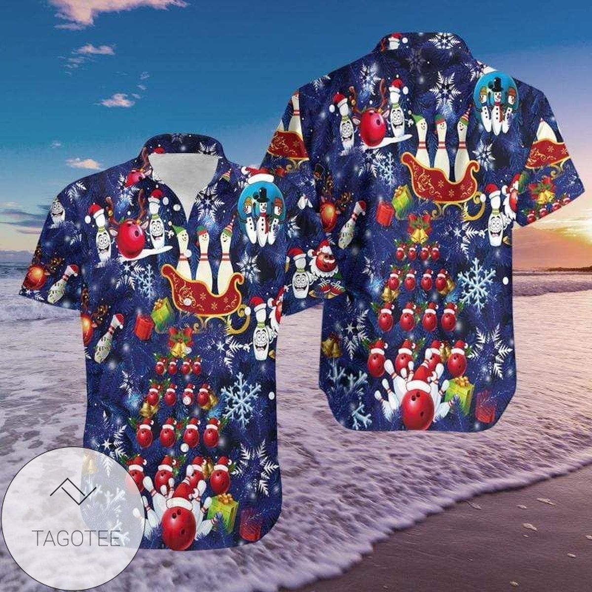 Cover Your Body With Amazing Bowling Strike Green Hawaiian Aloha Shirts V