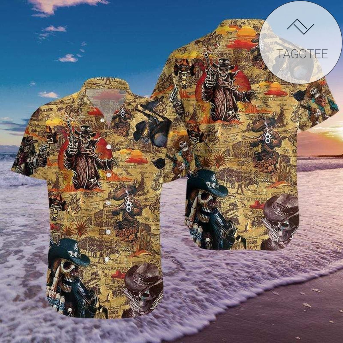 Cover Your Body With Amazing Colorful Skull Tropical Full Authentic Hawaiian Shirt 2022s Hl