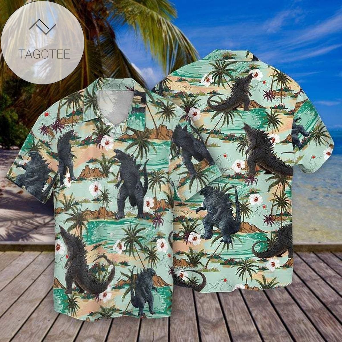 Cover Your Body With Amazing Godzilla Authentic Hawaiian Shirt 2022