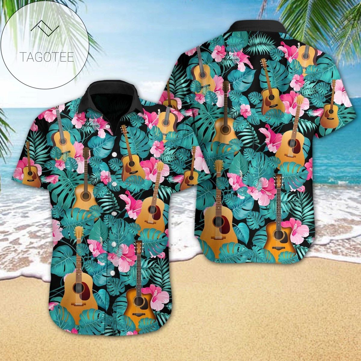 Cover Your Body With Amazing Guitar Where Words Fail Music Speaks 2022 Authentic Hawaiian Shirts