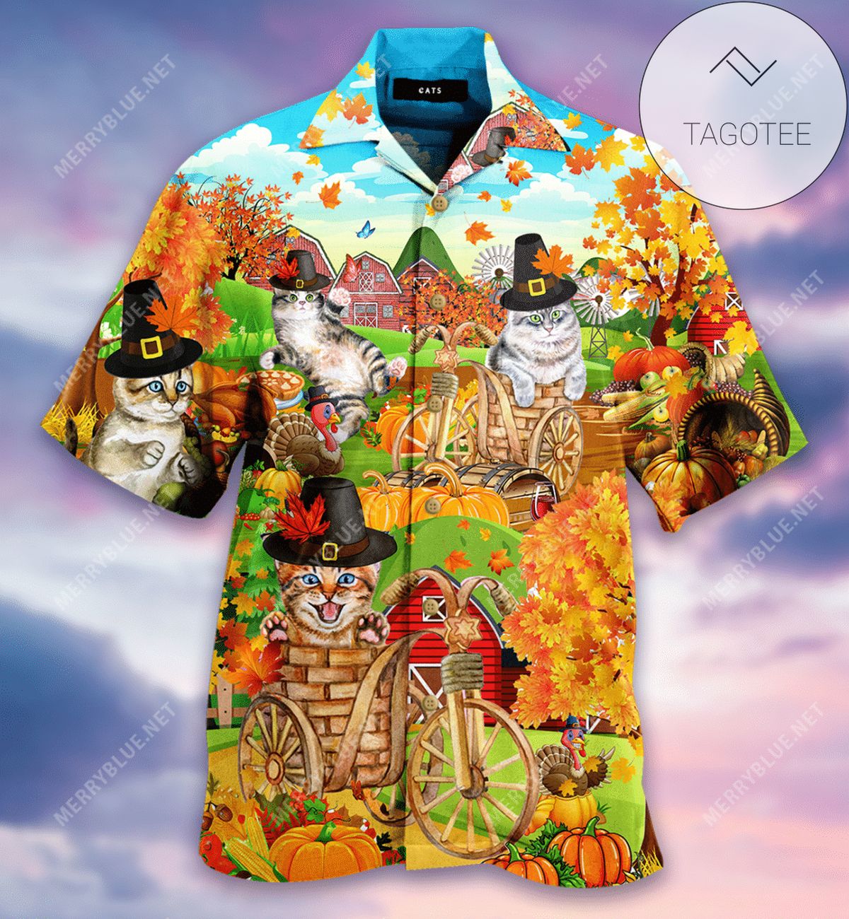 Cover Your Body With Amazing Halloween Pumpkin King Unisex Authentic Hawaiian Shirt 2022