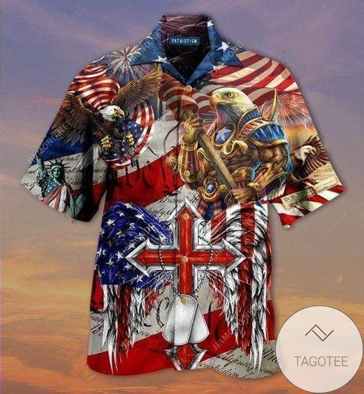 Cover Your Body With Amazing Hawaiian Aloha Shirts Eagles Patriotism America