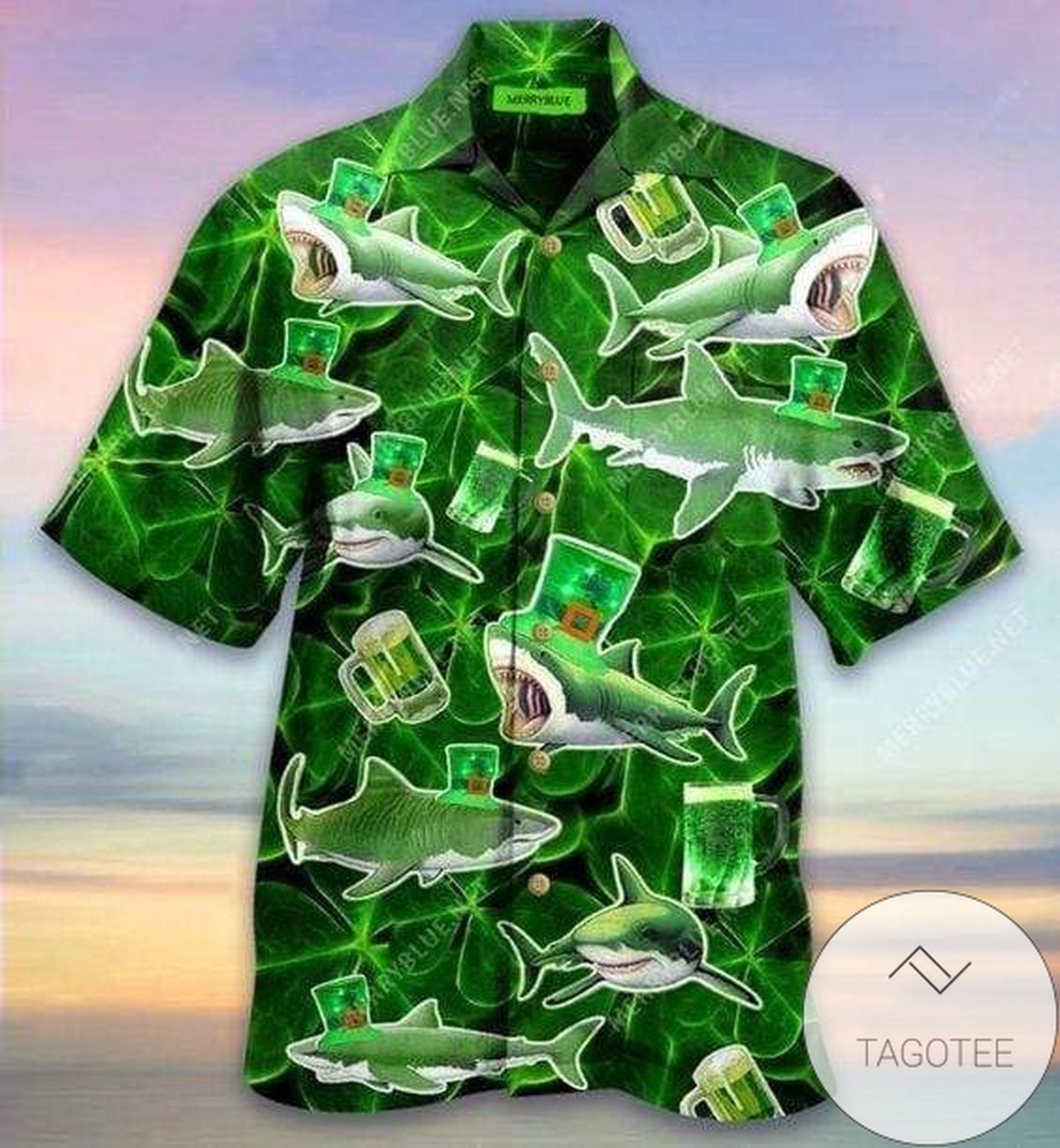 Cover Your Body With Amazing Hawaiian Aloha Shirts Shark In Darkness 1412h