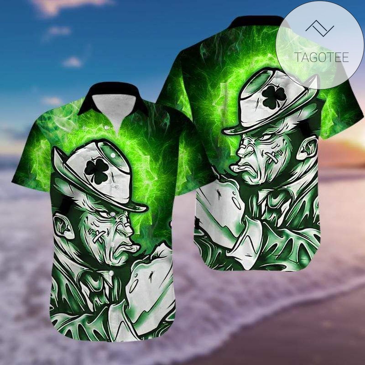 Cover Your Body With Amazing Irish Bigfoot Love Beer Tropical 2022 Authentic Hawaiian Shirts 3108h