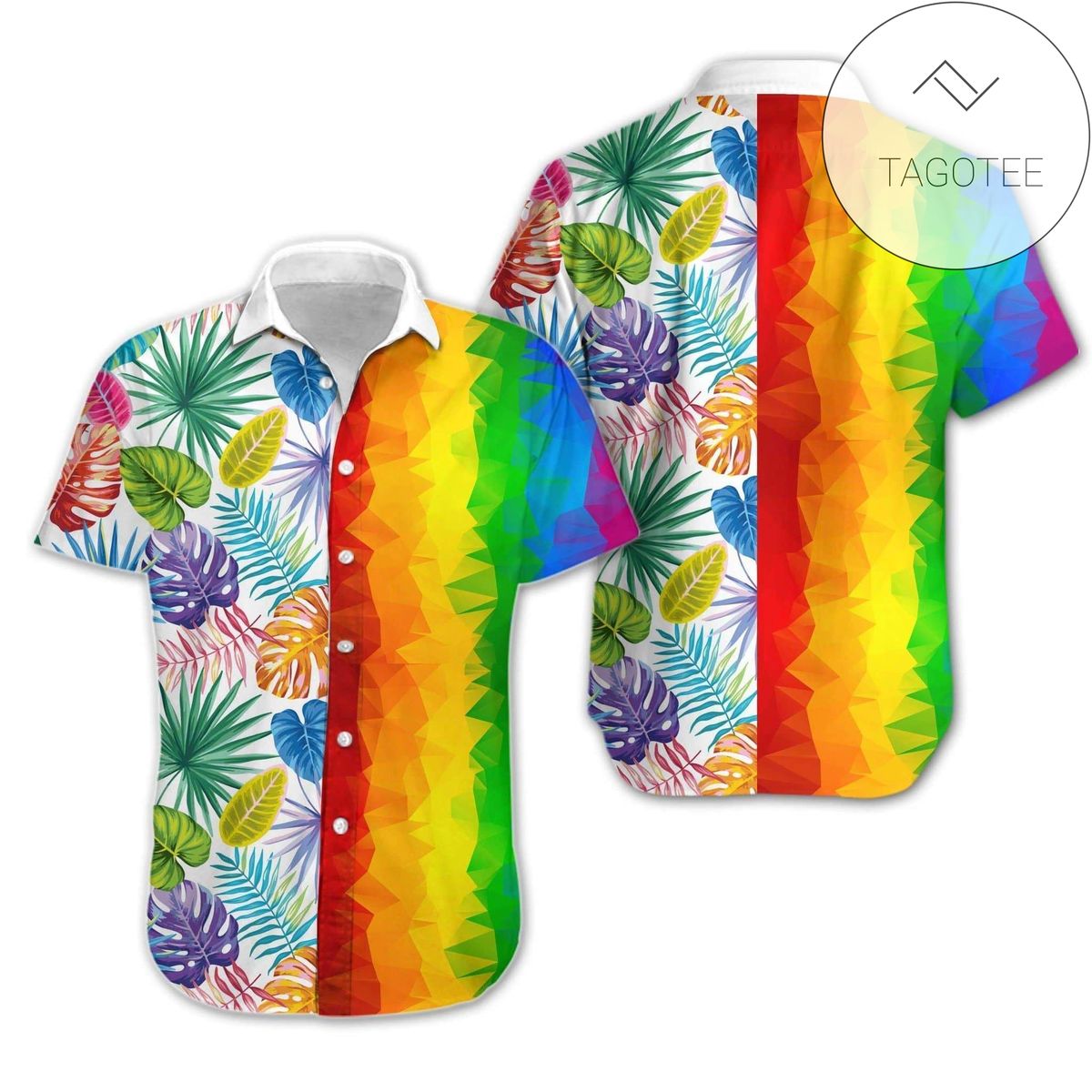 Cover Your Body With Amazing Lgbt Proud Funny Dabbing Unicorn Rainbow 2022 Authentic Hawaiian Aloha Shirts