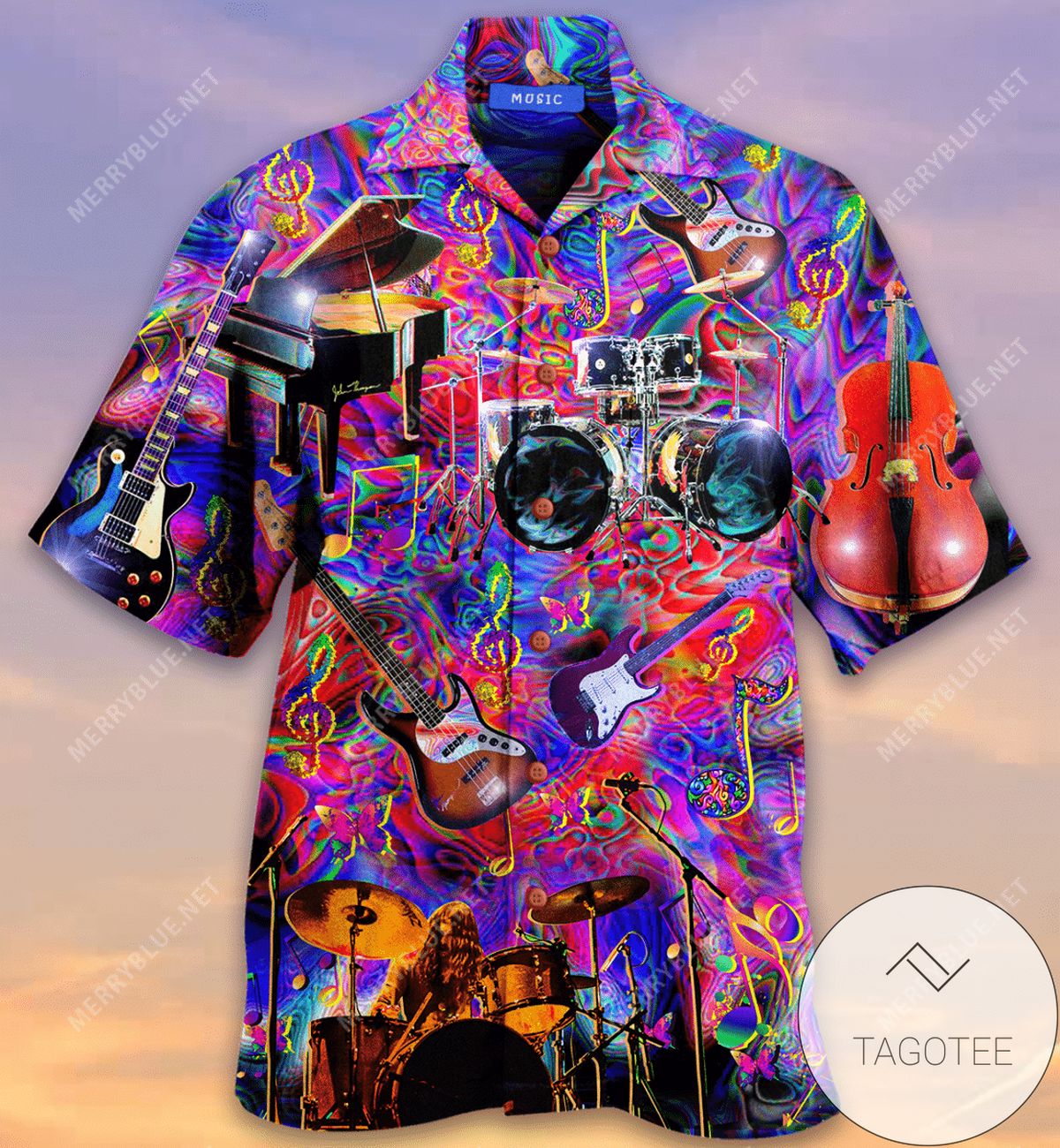 Cover Your Body With Amazing Motorcycle Racing Tropical Hawaiian Aloha Shirts